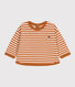 Babies' Long-Sleeved Tube Knit T-Shirt
