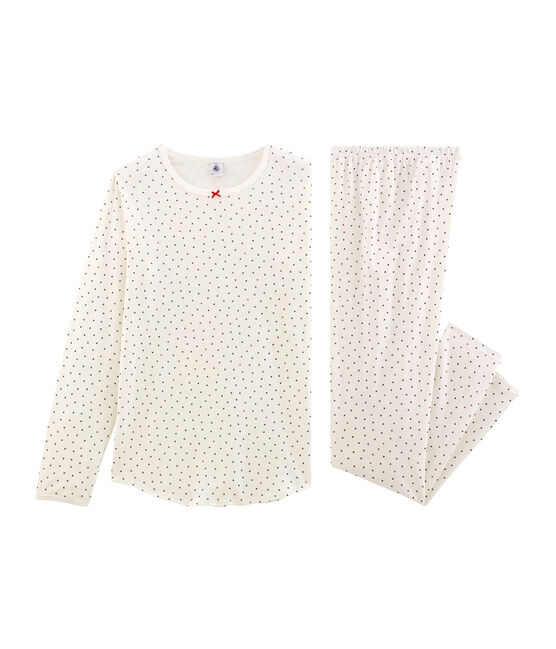 Girls' Pyjamas MARSHMALLOW white/MULTICO white