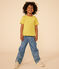 Boys' Straight Light Denim Trousers DENIM CLAIR blue