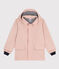 Children's unisex iconic recycled raincoat SALINE pink
