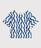 Women's Boxy Patterned Cotton T-Shirt AVALANCHE white/MULTICO