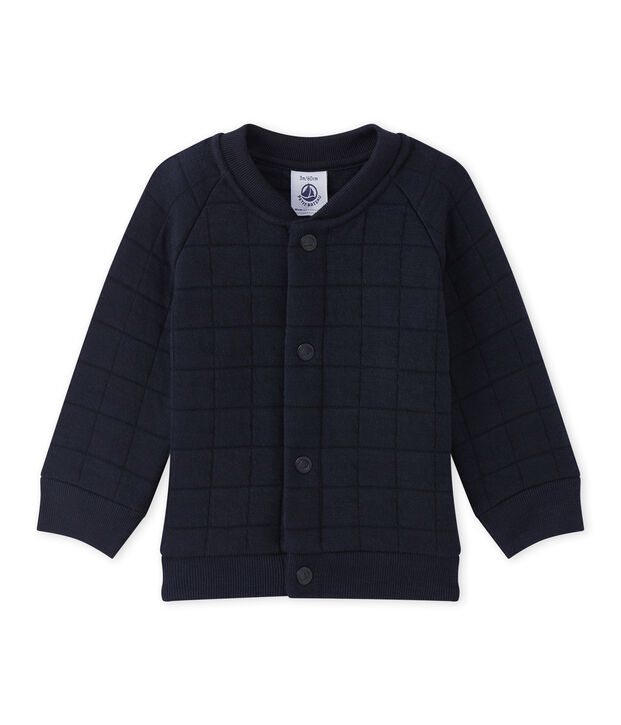 Baby boy's cardigan blue