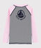 Children's Unisex UV-Proof Recycled T-shirt MINOIS pink/MULTICO white