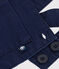 Babies' Serge Dungaree Shorts MEDIEVAL blue
