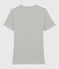Women's Striped Cotton "Je t'aime" T-Shirt MARSHMALLOW white/SMOKING blue