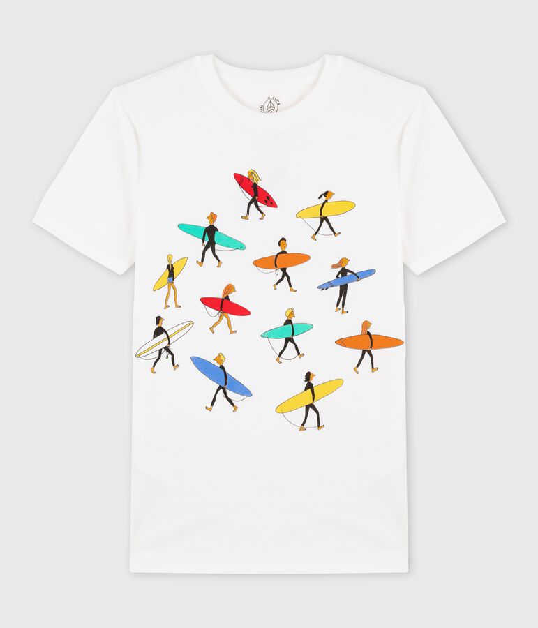 Women's Iconic Round Neck T-Shirt ECUME white