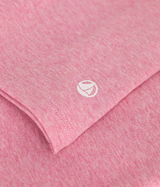 Women's Iconic Cocotte Stitch Cotton T-Shirt ROSELINE CHINE pink