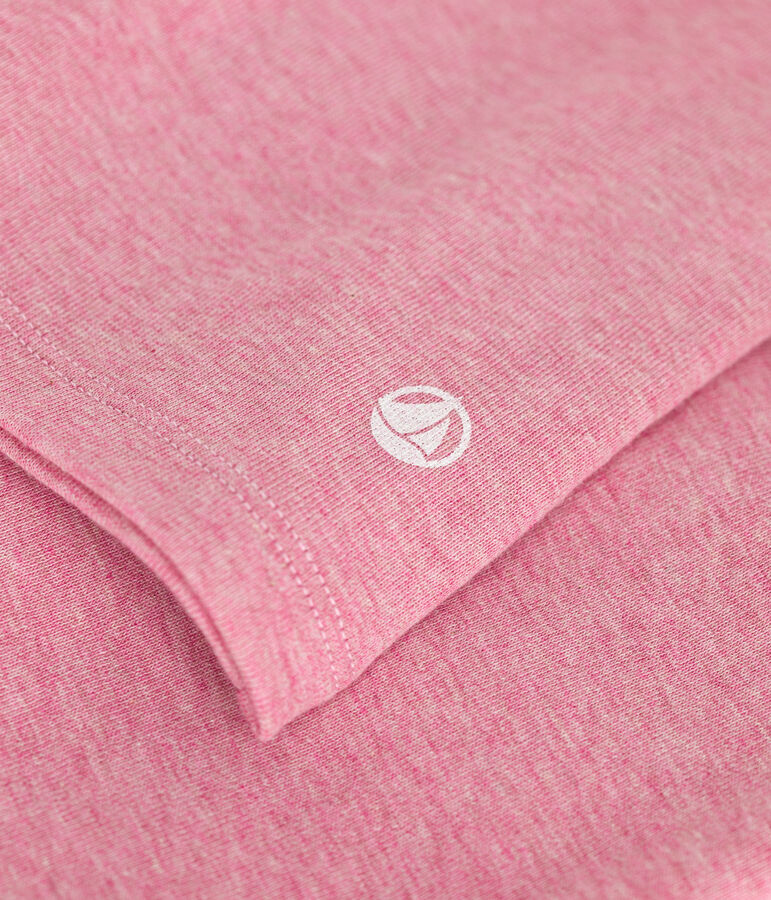 Women's Iconic Cocotte Stitch Cotton T-Shirt pink