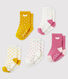 Pack of 5 pairs of baby socks