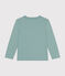 Boys' long-sleeved fine jersey T-shirt PAUL green