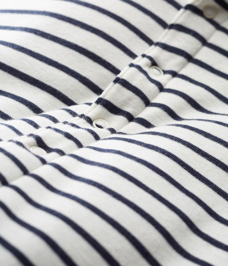 Unisex baby iconic cape white/blue