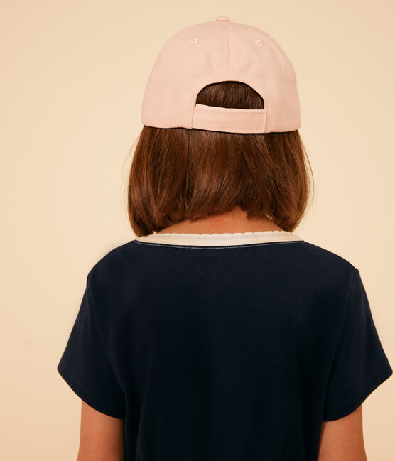 Children's Pink Denim Cap SALINE pink