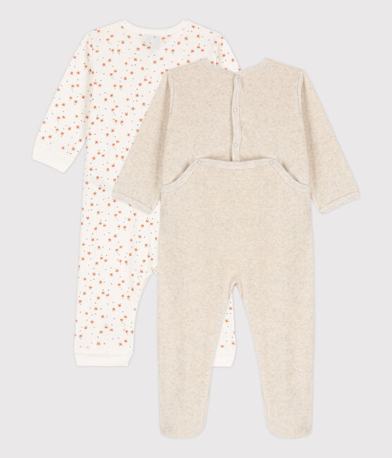 Babies' Starry Cotton Sleepsuits - 2-Pack variante 1