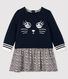 Baby girl's long-sleeved dress