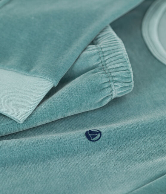 Unisex Velour pyjamas BRUT green