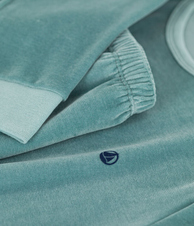 Unisex Velour pyjamas green