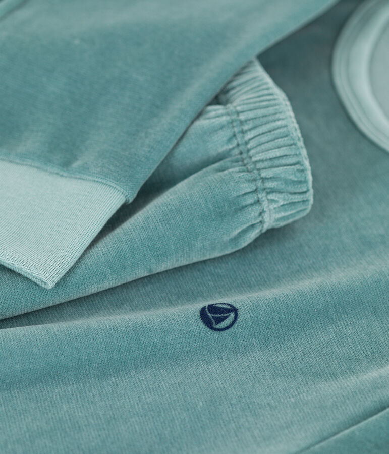 Unisex Velour pyjamas green