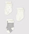 Knitted Babies' Socks - 3-Piece Set variante 1