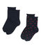 Set of 2 pairs of girl's socks SPECIAL LOT 00