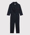 Girls' Printed Cotton Jumpsuit SMOKING blue