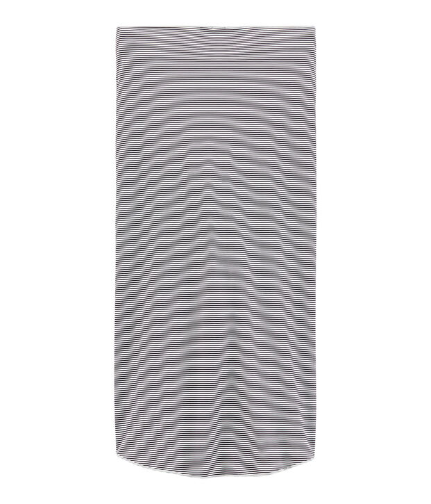 Women's wrap-around skirt blue/white