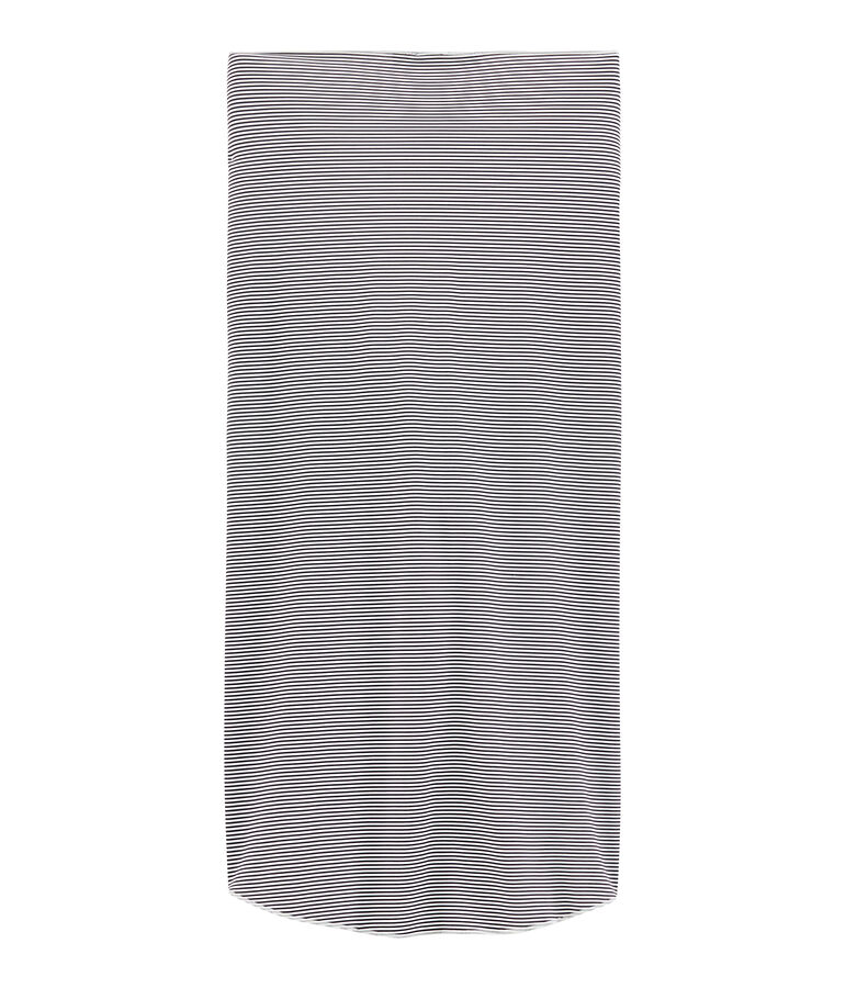 Women's wrap-around skirt blue/white