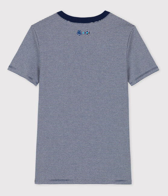 ICONIC Petit Bateau x Water Family T-shirt MEDIEVAL blue/MARSHMALLOW white