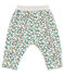 Baby Girls' Printed Fleece Trousers BELUGA grey/MULTICO CN white