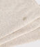 Babies' plain cotton leggings MONTELIMAR CHINE beige