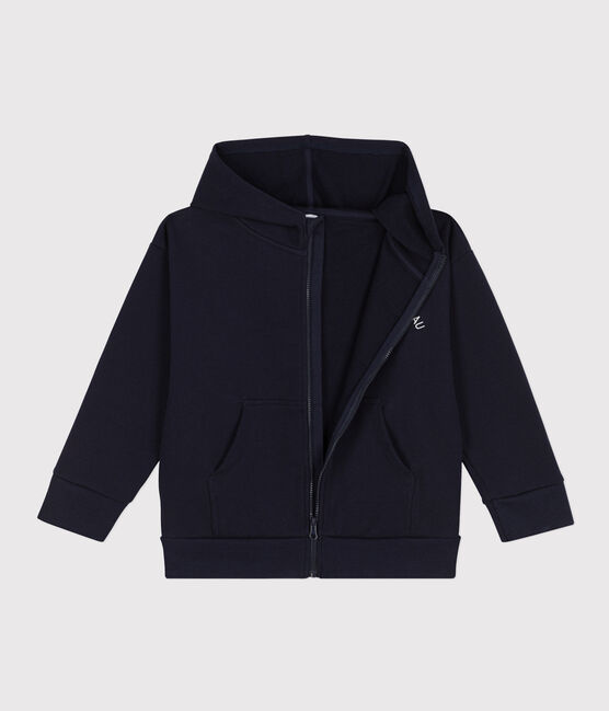 Boys' Zip-Up Hoodie SMOKING blue