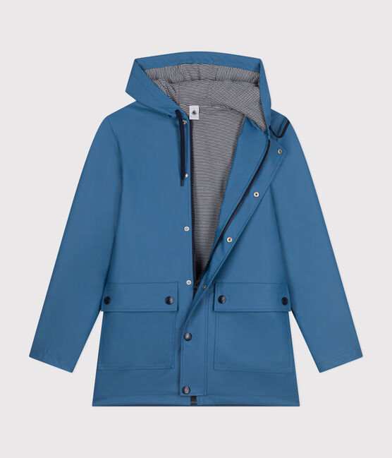 Unisex Iconic Raincoat BEACH blue