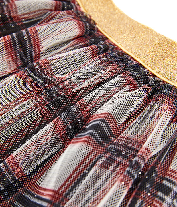 Girls' Tulle Skirt white/multicolor