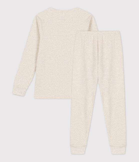 Children's Unisex Cotton Pyjamas MONTELIMAR CHINE beige