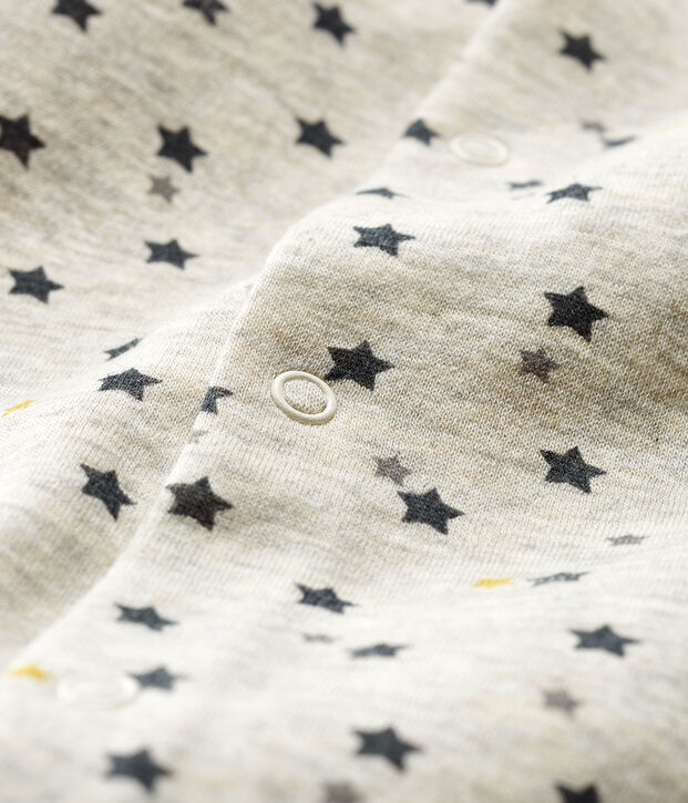 Baby Boys' Long Wool/Cotton Jumpsuit beige/multicolor