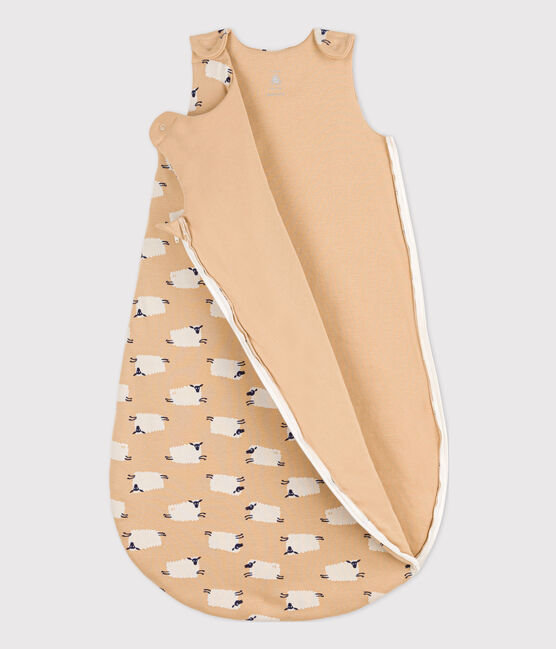 Babies' Sheep Themed Cotton Sleeping Bag TRENCH /MULTICO