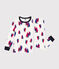 Children's boat print cotton pyjamas MARSHMALLOW white/MULTICO white