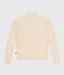 Women's Fisherman's Rib Cotton Cardigan AVALANCHE Ecru