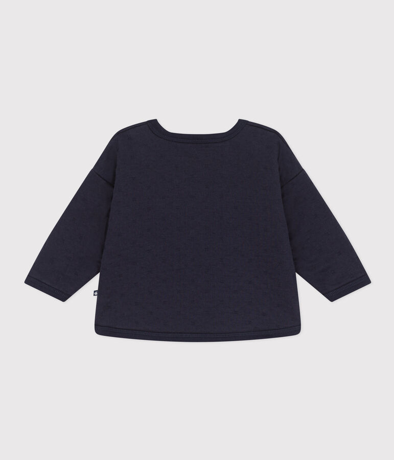 Babies' Tube Knit Sweatshirt blue