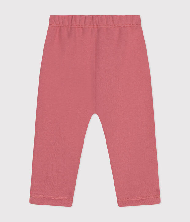 Babies' fleece trousers pink