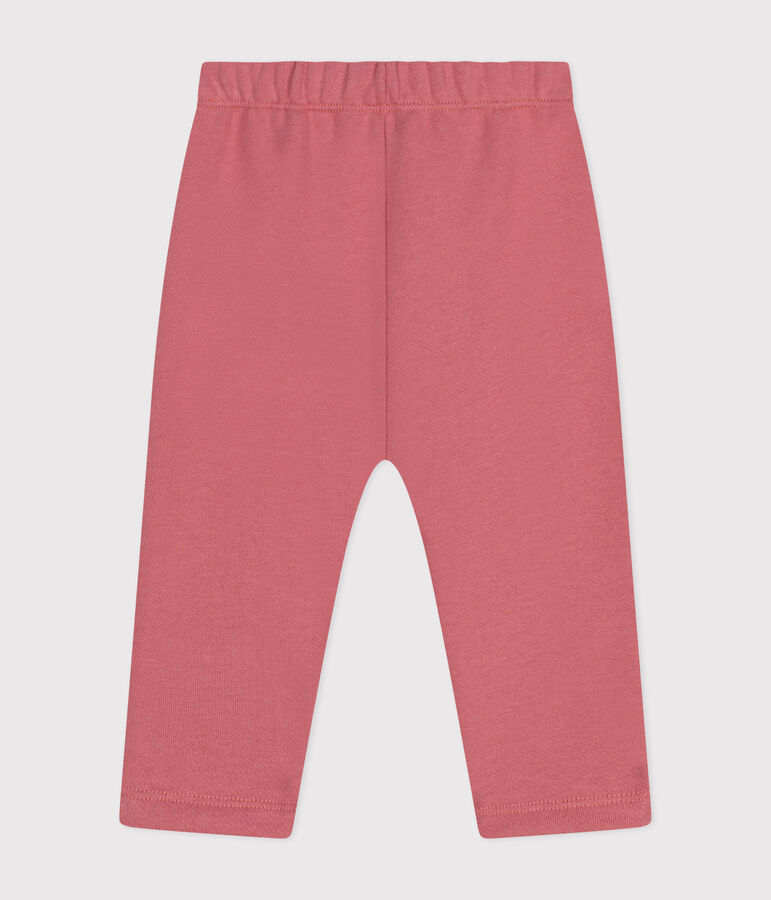 Babies' fleece trousers pink