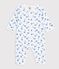 Dors bien sans pied en coton white/blue/multicolor