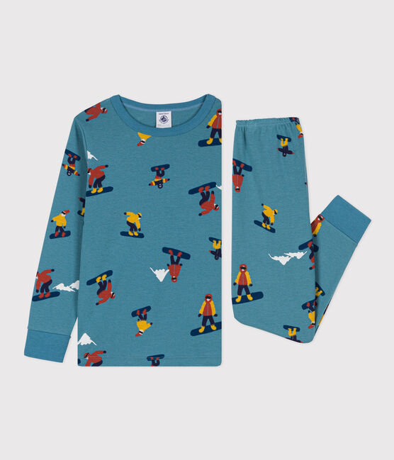 Children's Unisex Snowboard Cotton Pyjamas POLOCHON /MULTICO