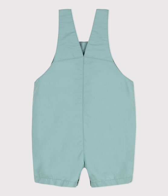 Babies' Serge Dungaree Shorts BOB green