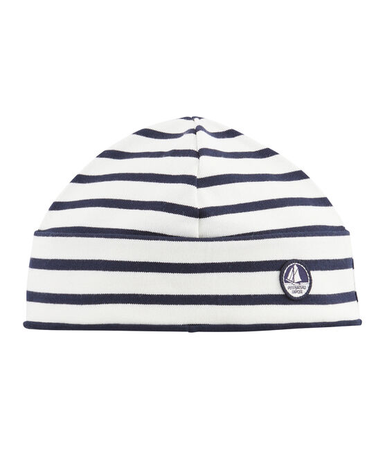 Unisex Sailor Hat COQUILLE beige/SMOKING blue