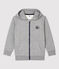 Unisex Children's Hoodie SUBWAY CHINE grey