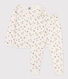 Girls' Floral Tube Knit Pyjamas