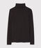Women's Iconic Cotton Polo Neck CITY CHINE grey