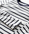 Women's Iconic Cotton Round Neck T-Shirt MARSHMALLOW white/SMOKING blue