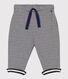 Babies' Pinstriped Tube Knit Trousers