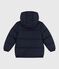 Children's plain puffer jacket SMOKING blue